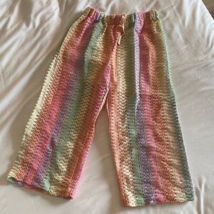 Cotton On woman Striped Kids casual Bottoms.  Have shorts built in